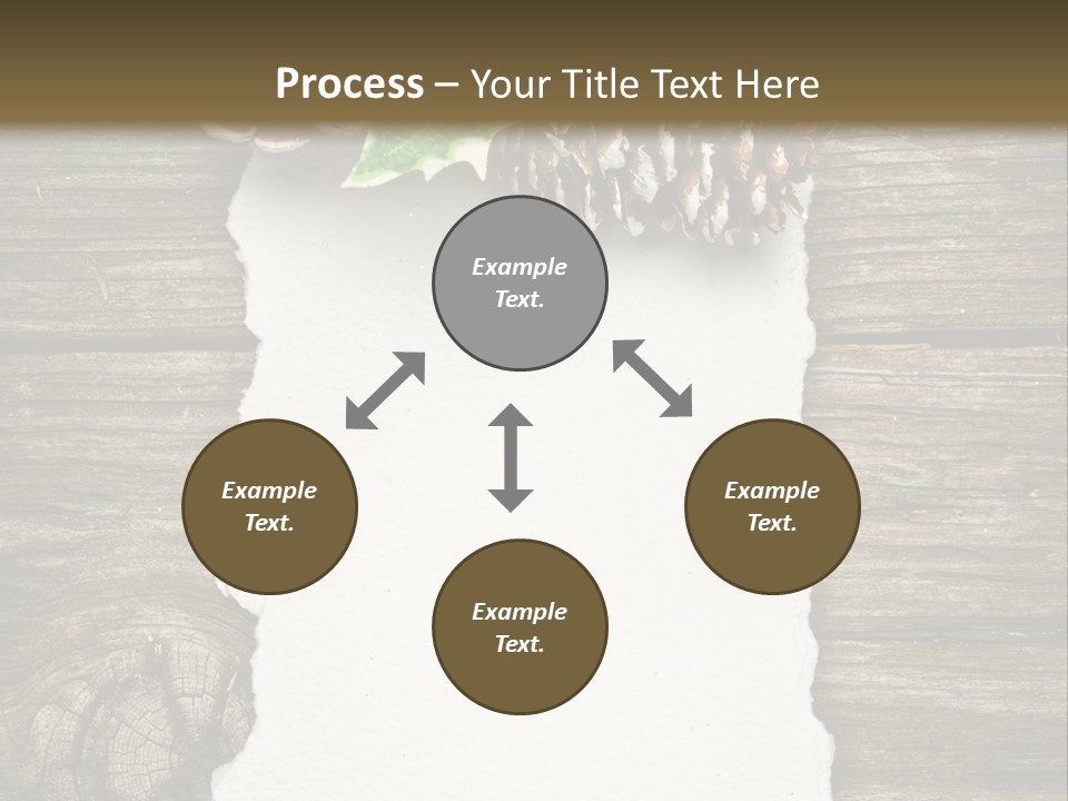 Red Christmas Decoration PowerPoint Template