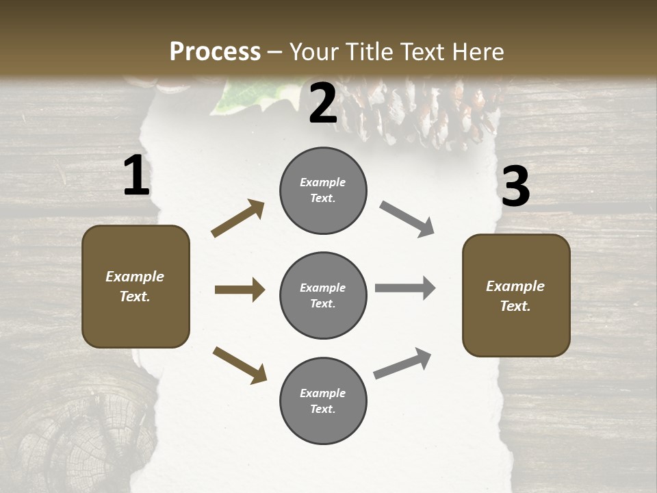 Red Christmas Decoration PowerPoint Template
