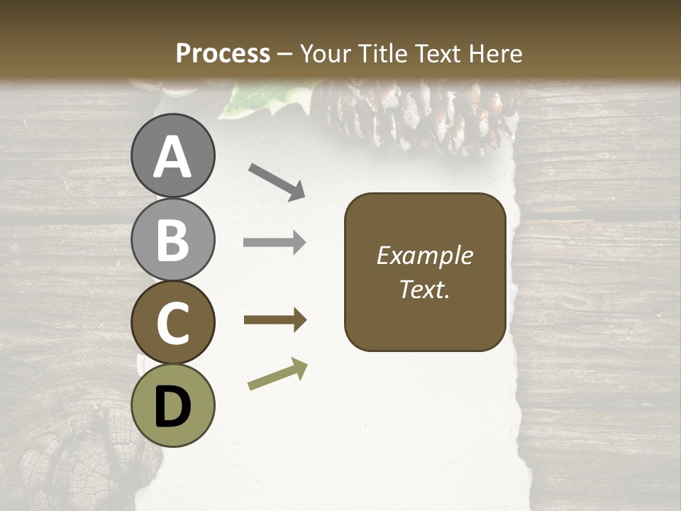 Red Christmas Decoration PowerPoint Template