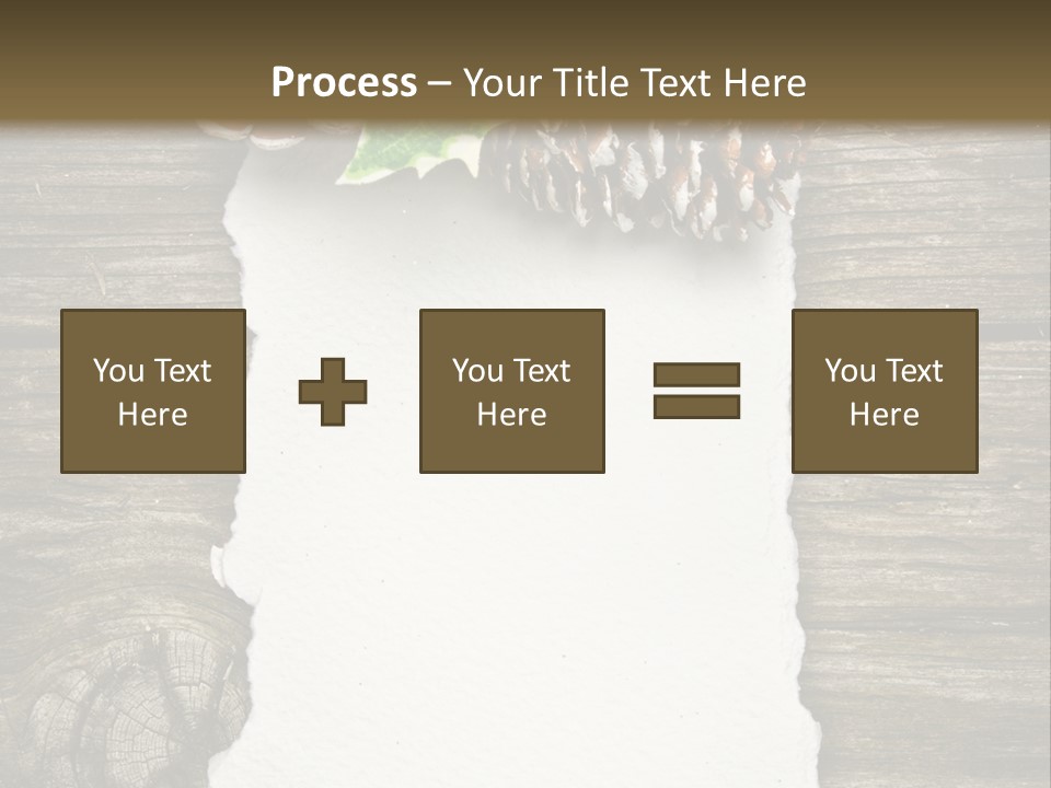 Red Christmas Decoration PowerPoint Template