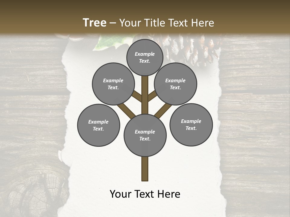 Red Christmas Decoration PowerPoint Template