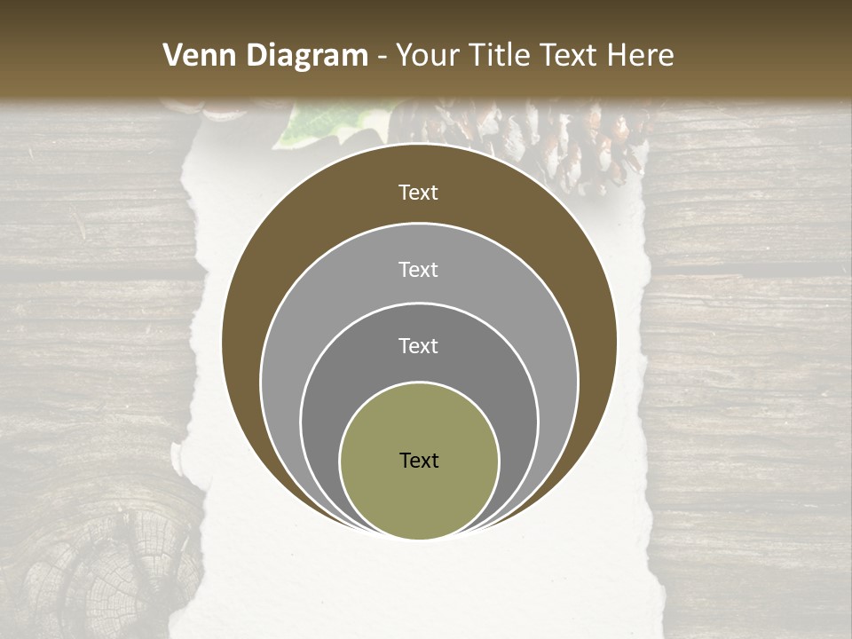 Red Christmas Decoration PowerPoint Template