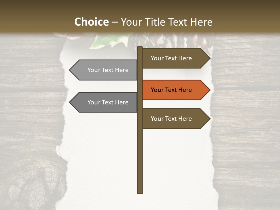 Red Christmas Decoration PowerPoint Template