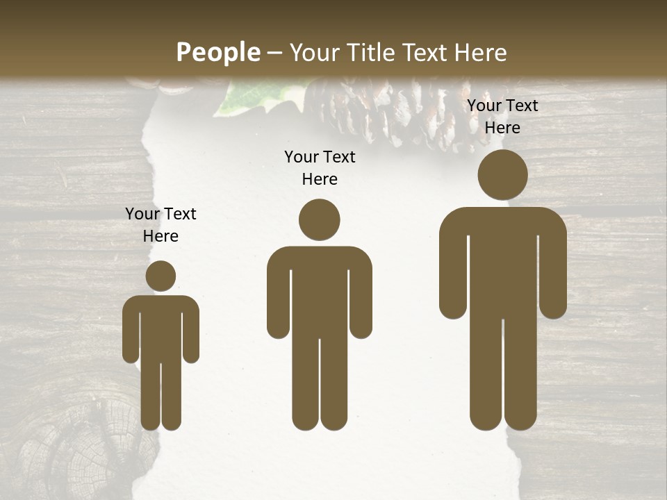 Red Christmas Decoration PowerPoint Template