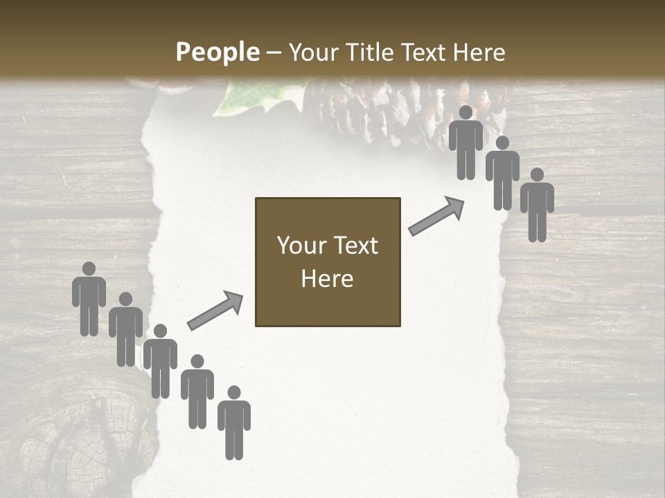 Red Christmas Decoration PowerPoint Template