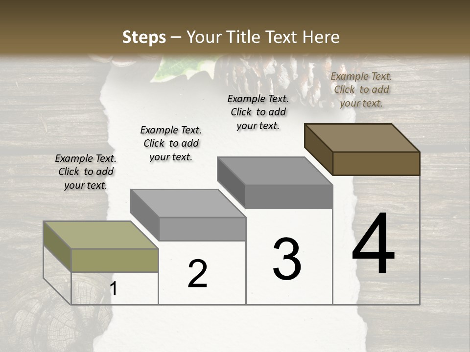 Red Christmas Decoration PowerPoint Template