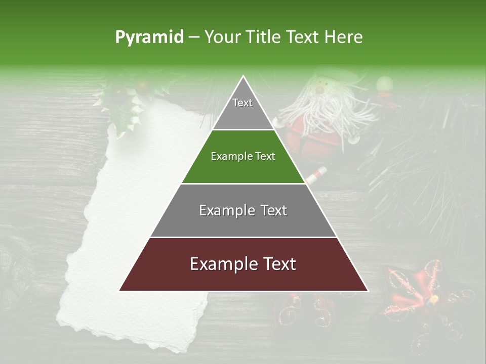 Letter Paper Red PowerPoint Template