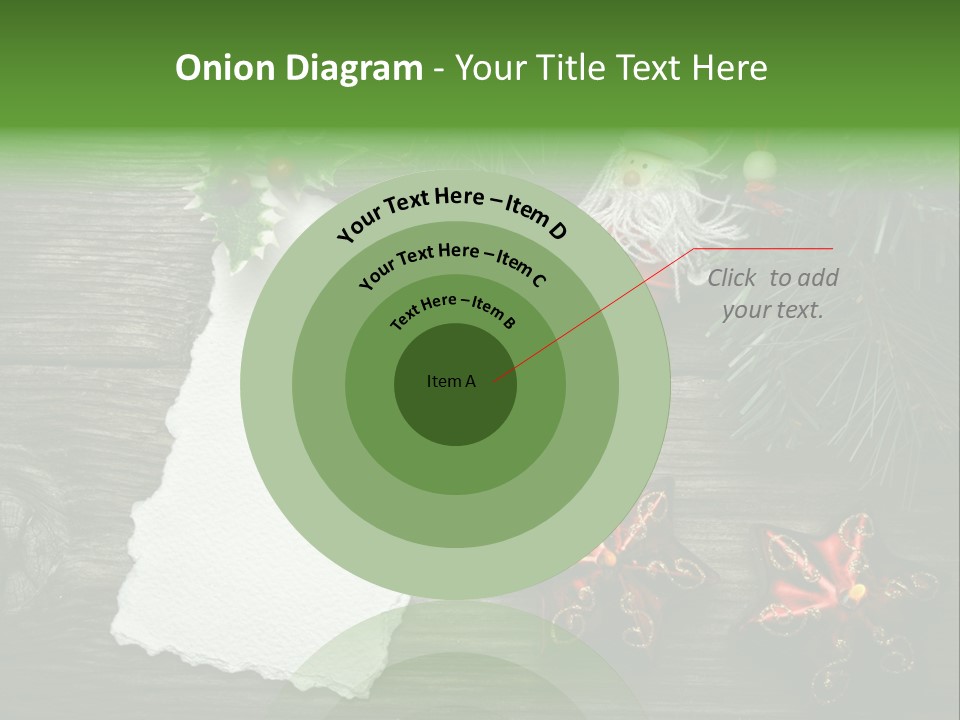 Letter Paper Red PowerPoint Template