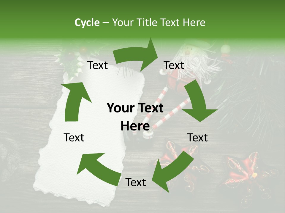 Letter Paper Red PowerPoint Template