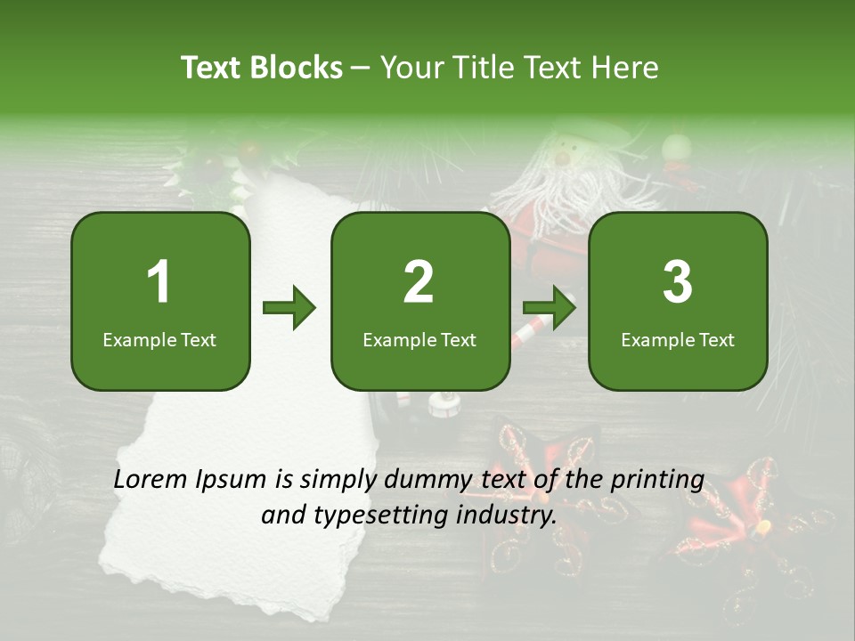 Letter Paper Red PowerPoint Template