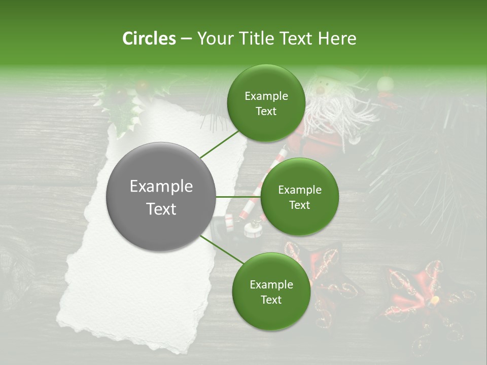 Letter Paper Red PowerPoint Template