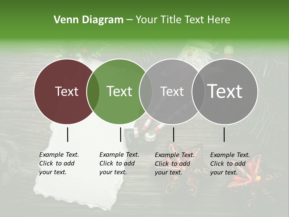 Letter Paper Red PowerPoint Template