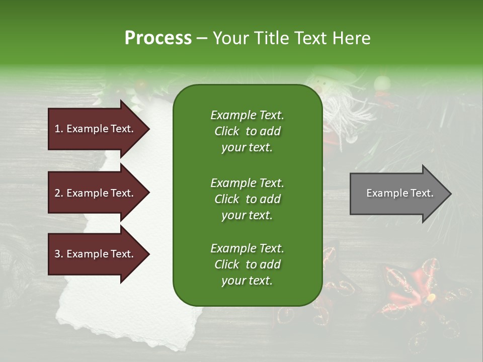 Letter Paper Red PowerPoint Template