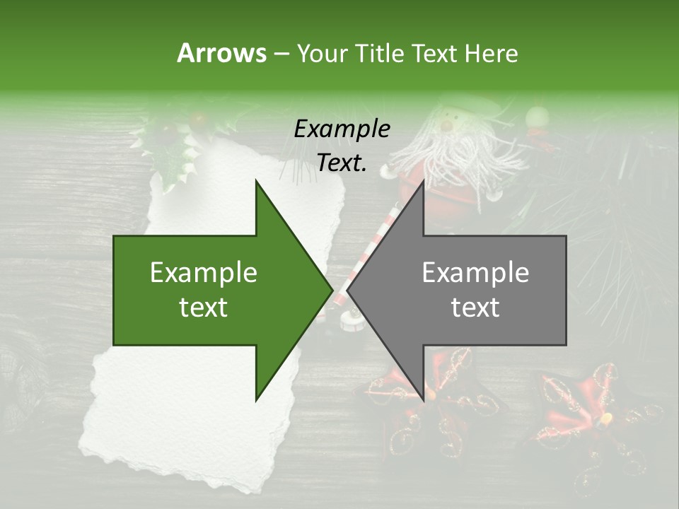 Letter Paper Red PowerPoint Template