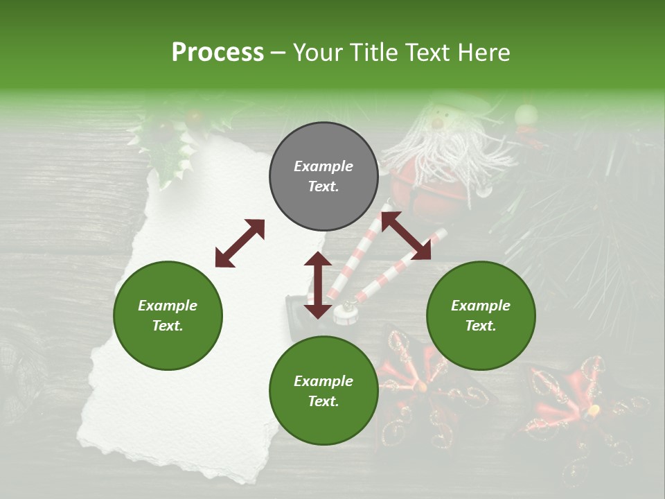 Letter Paper Red PowerPoint Template