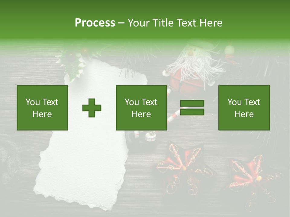 Letter Paper Red PowerPoint Template