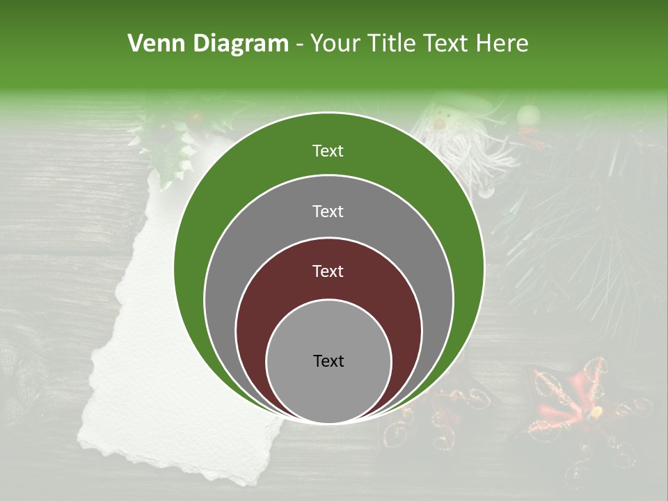 Letter Paper Red PowerPoint Template