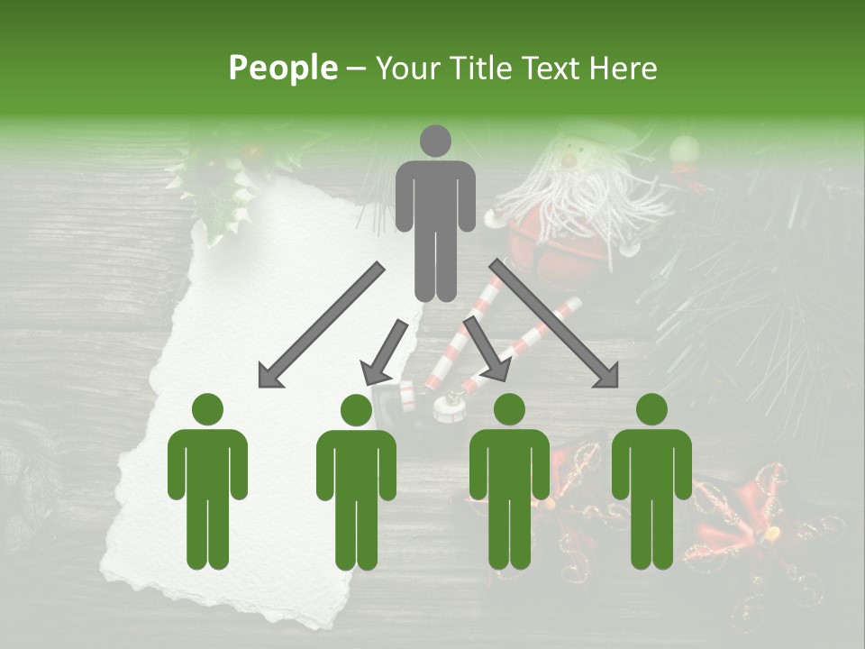 Letter Paper Red PowerPoint Template