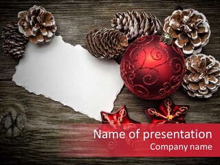 Copy Space Wish Letter PowerPoint Template