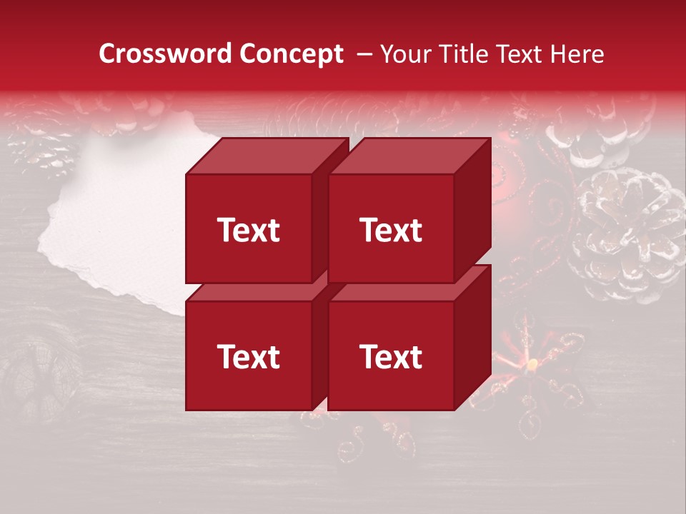 Copy Space Wish Letter PowerPoint Template