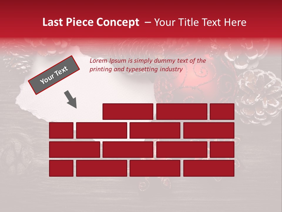 Copy Space Wish Letter PowerPoint Template