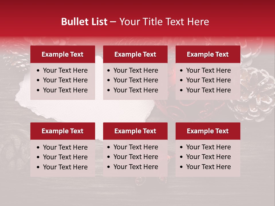 Copy Space Wish Letter PowerPoint Template