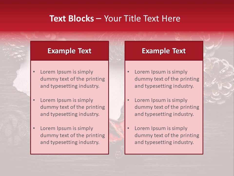 Copy Space Wish Letter PowerPoint Template