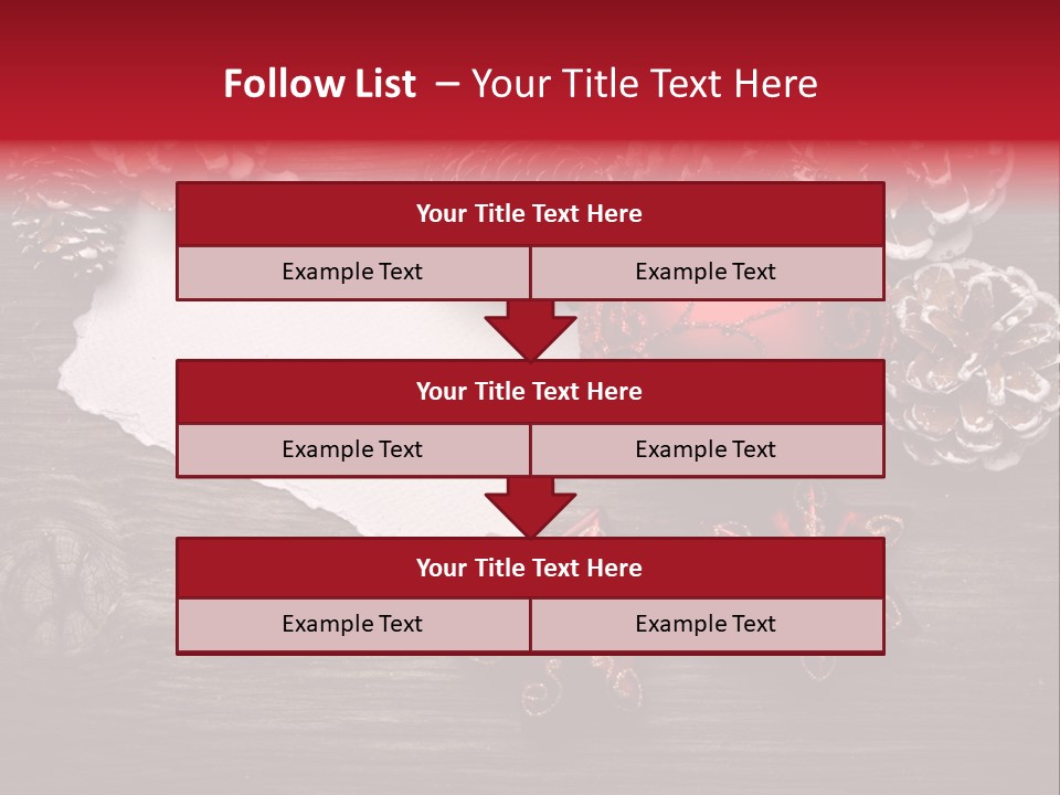 Copy Space Wish Letter PowerPoint Template