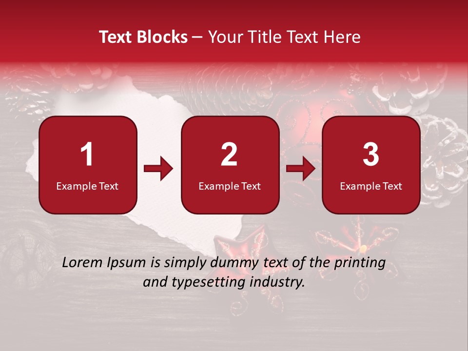 Copy Space Wish Letter PowerPoint Template