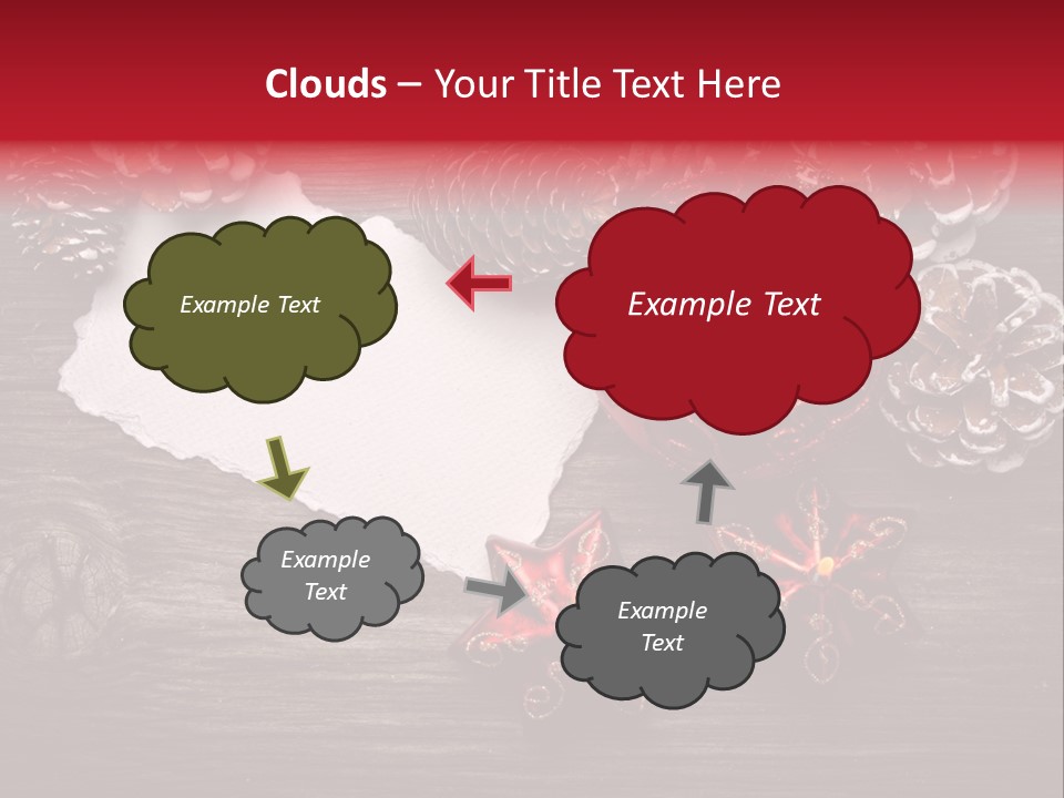 Copy Space Wish Letter PowerPoint Template
