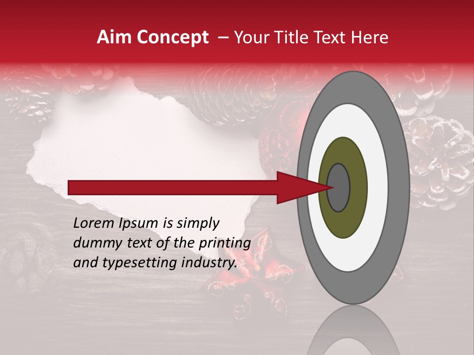 Copy Space Wish Letter PowerPoint Template