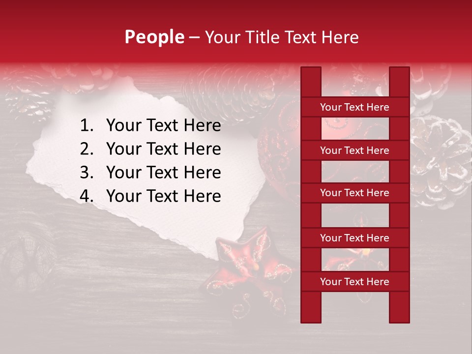 Copy Space Wish Letter PowerPoint Template