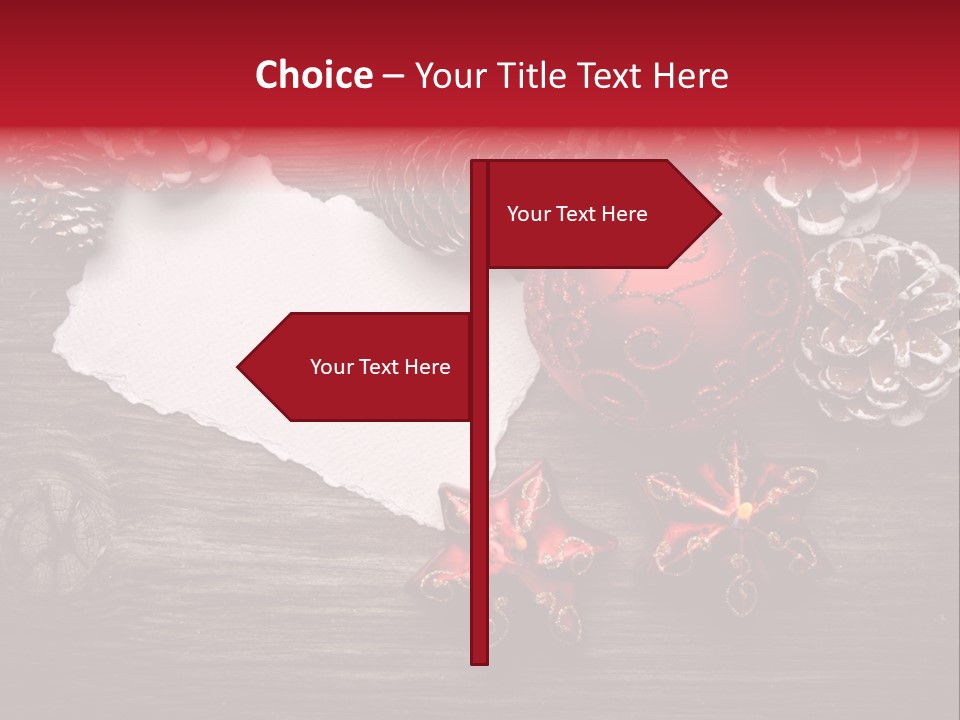Copy Space Wish Letter PowerPoint Template