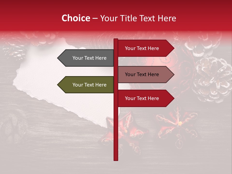 Copy Space Wish Letter PowerPoint Template