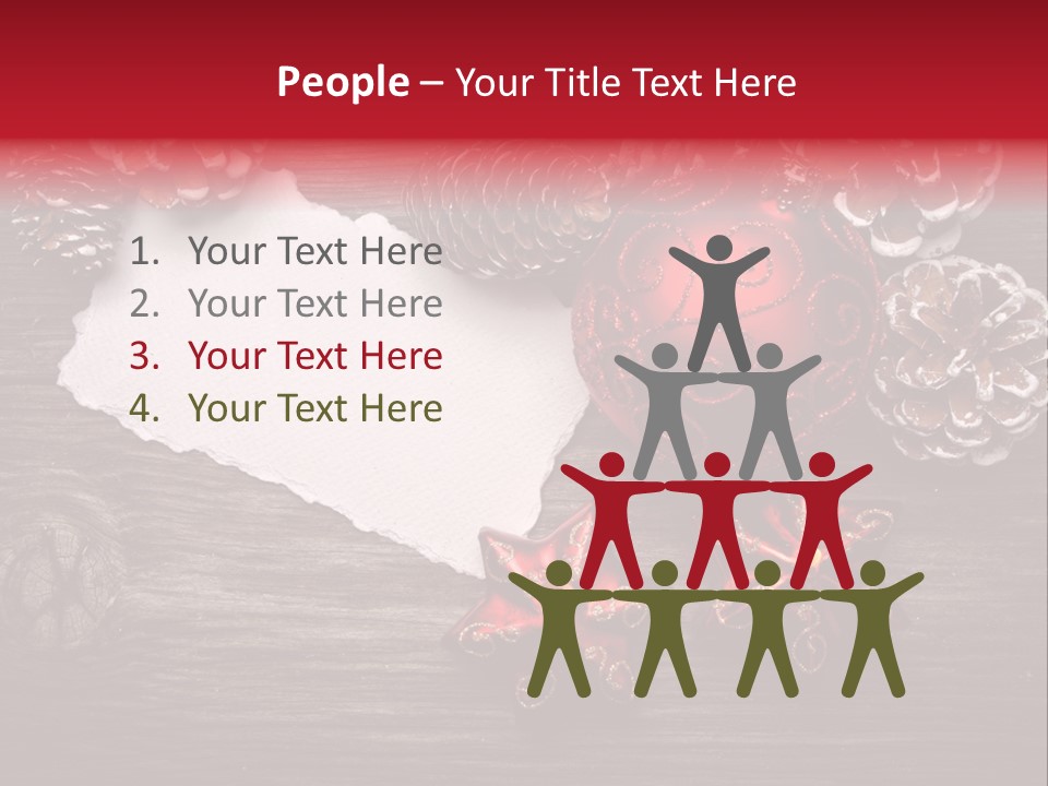 Copy Space Wish Letter PowerPoint Template