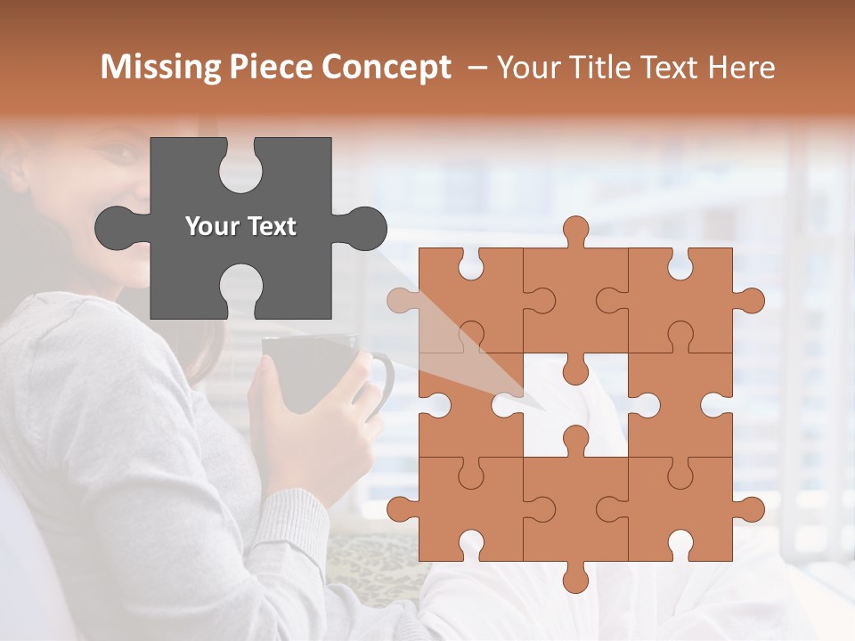 Portrait Aroma Drink PowerPoint Template