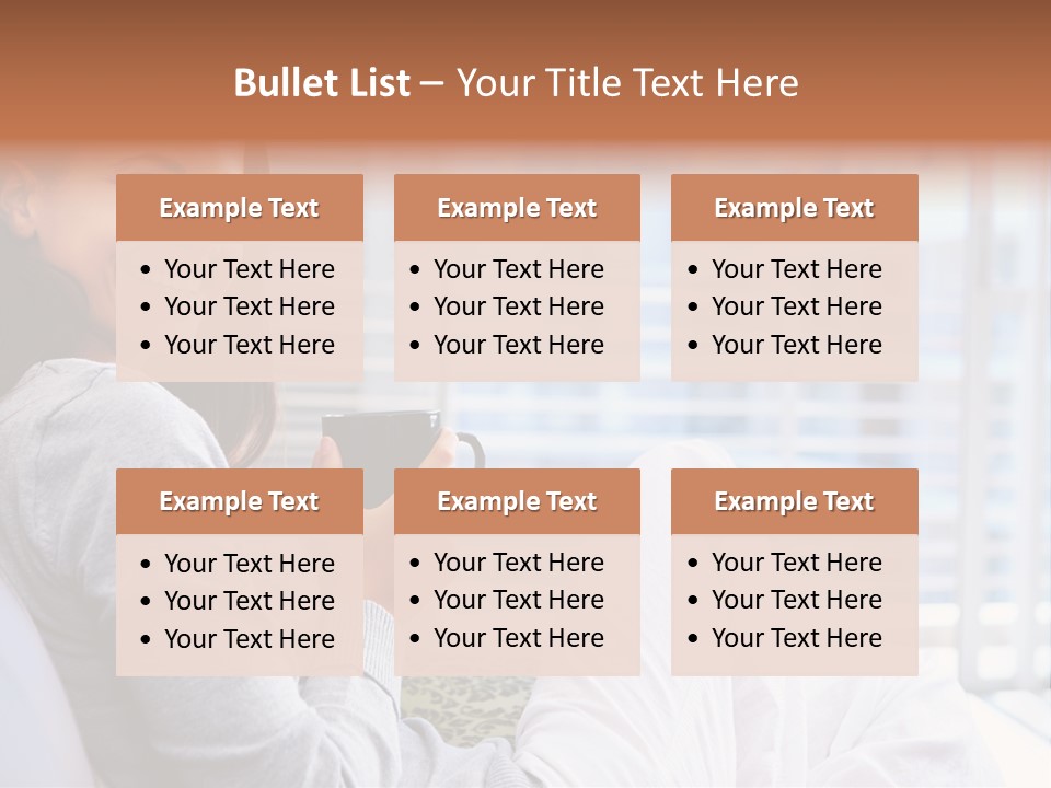 Portrait Aroma Drink PowerPoint Template