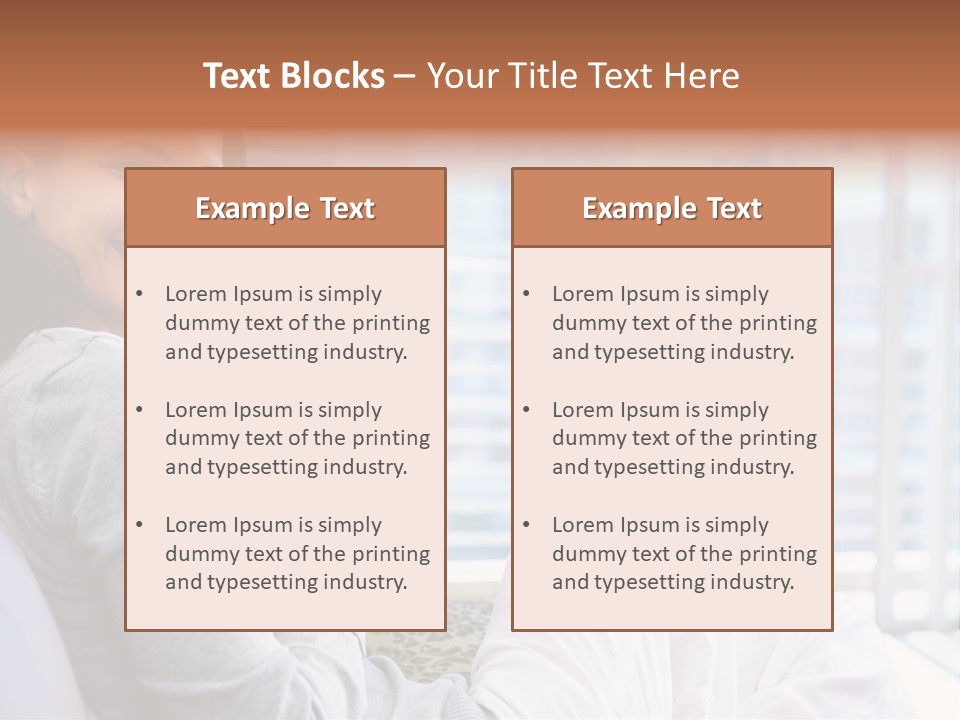 Portrait Aroma Drink PowerPoint Template