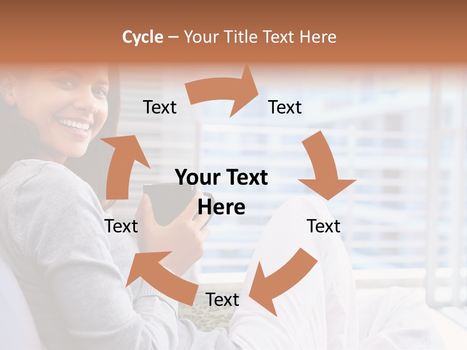 Portrait Aroma Drink PowerPoint Template