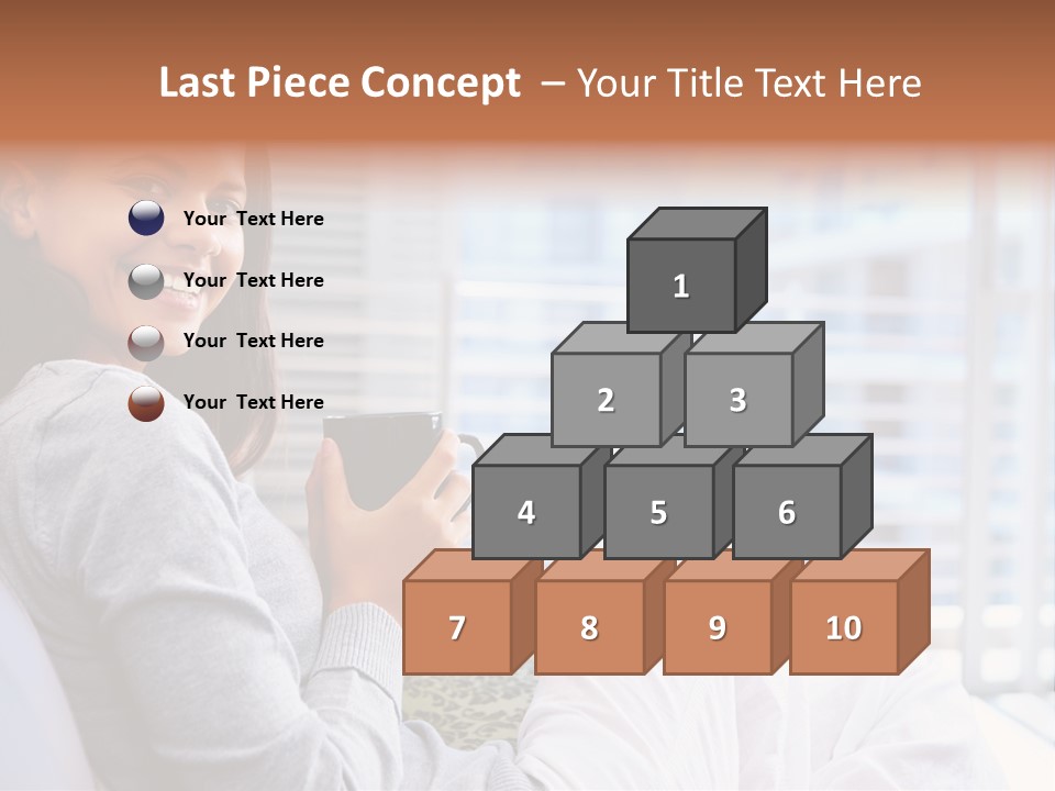 Portrait Aroma Drink PowerPoint Template