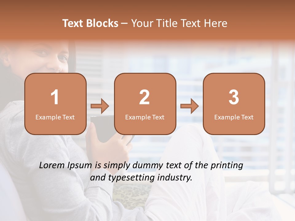 Portrait Aroma Drink PowerPoint Template