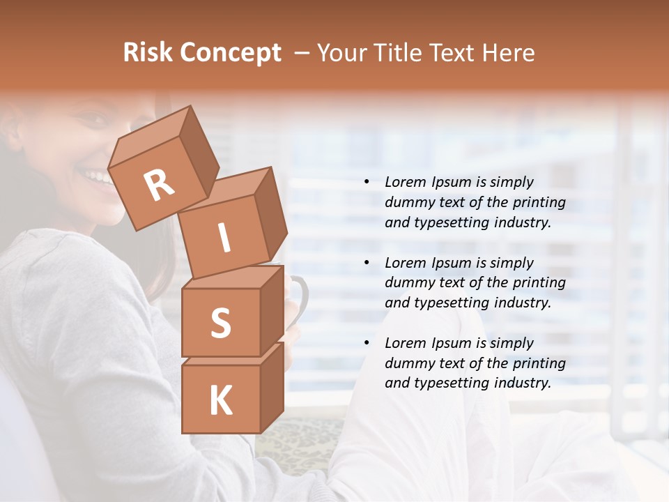 Portrait Aroma Drink PowerPoint Template