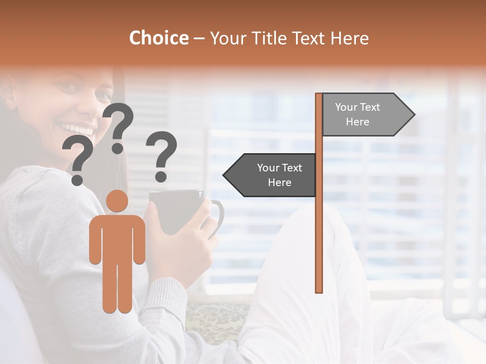 Portrait Aroma Drink PowerPoint Template