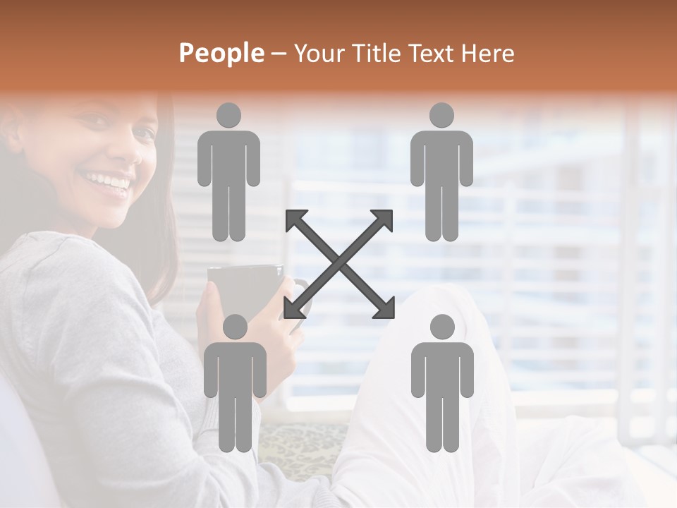 Portrait Aroma Drink PowerPoint Template