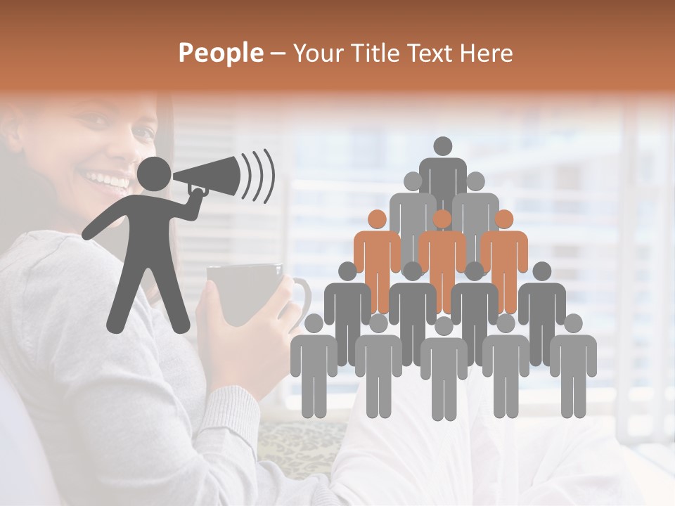 Portrait Aroma Drink PowerPoint Template