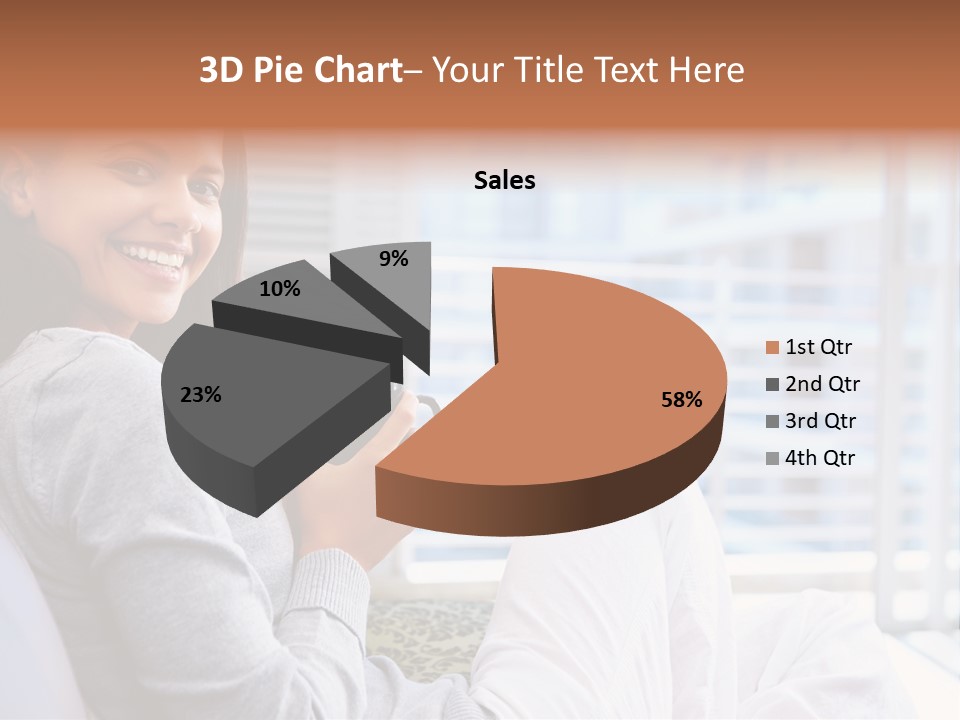 Portrait Aroma Drink PowerPoint Template