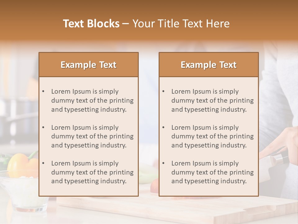 Cook Romantic Fresh PowerPoint Template