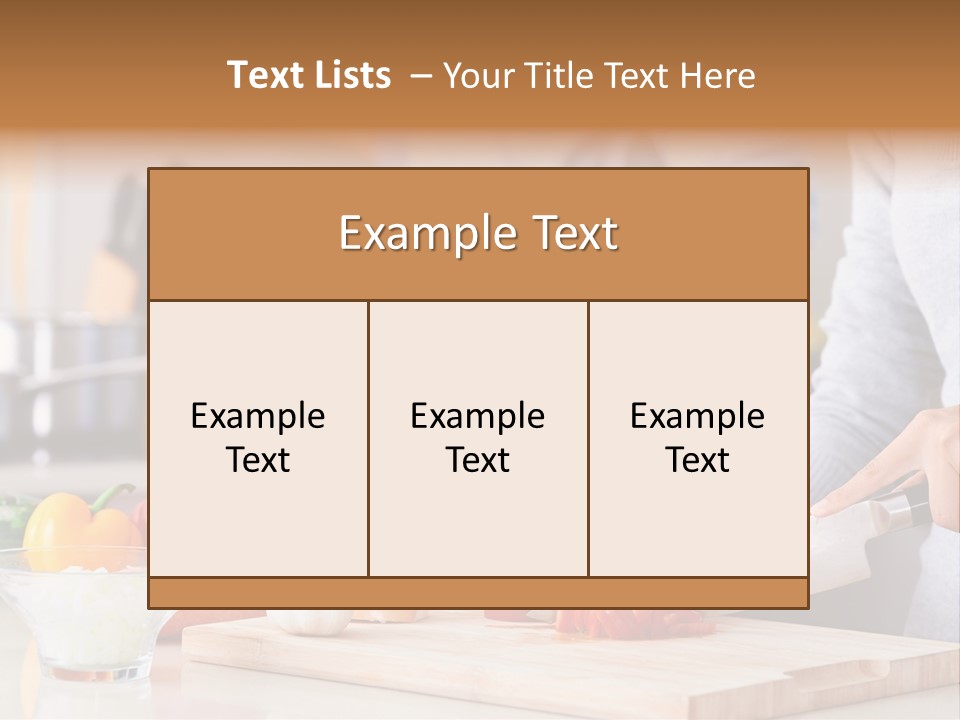 Cook Romantic Fresh PowerPoint Template