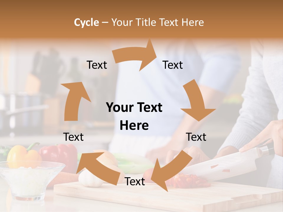 Cook Romantic Fresh PowerPoint Template