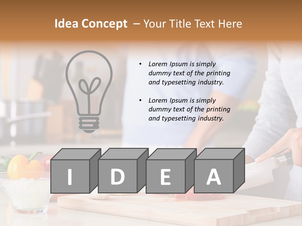 Cook Romantic Fresh PowerPoint Template